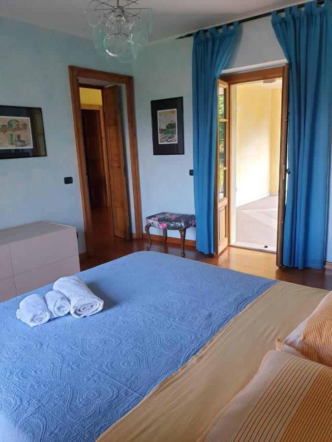 L'Ortensia Della Villa Isabella, Camera Con Vista Lago, Balcone Sul Parco E Bagno Esclusivo All'Esterno Della Camera Stresa Extérieur photo