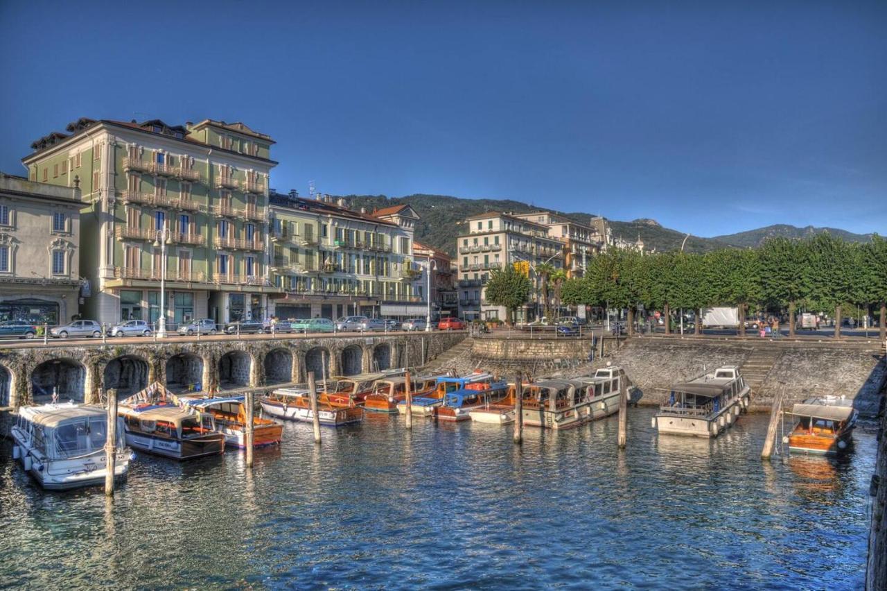 L'Ortensia Della Villa Isabella, Camera Con Vista Lago, Balcone Sul Parco E Bagno Esclusivo All'Esterno Della Camera Stresa Extérieur photo