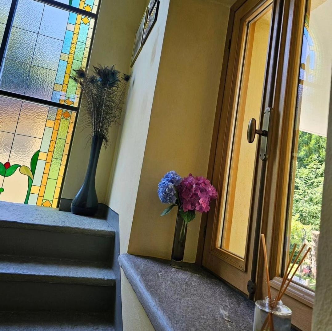 L'Ortensia Della Villa Isabella, Camera Con Vista Lago, Balcone Sul Parco E Bagno Esclusivo All'Esterno Della Camera Stresa Extérieur photo